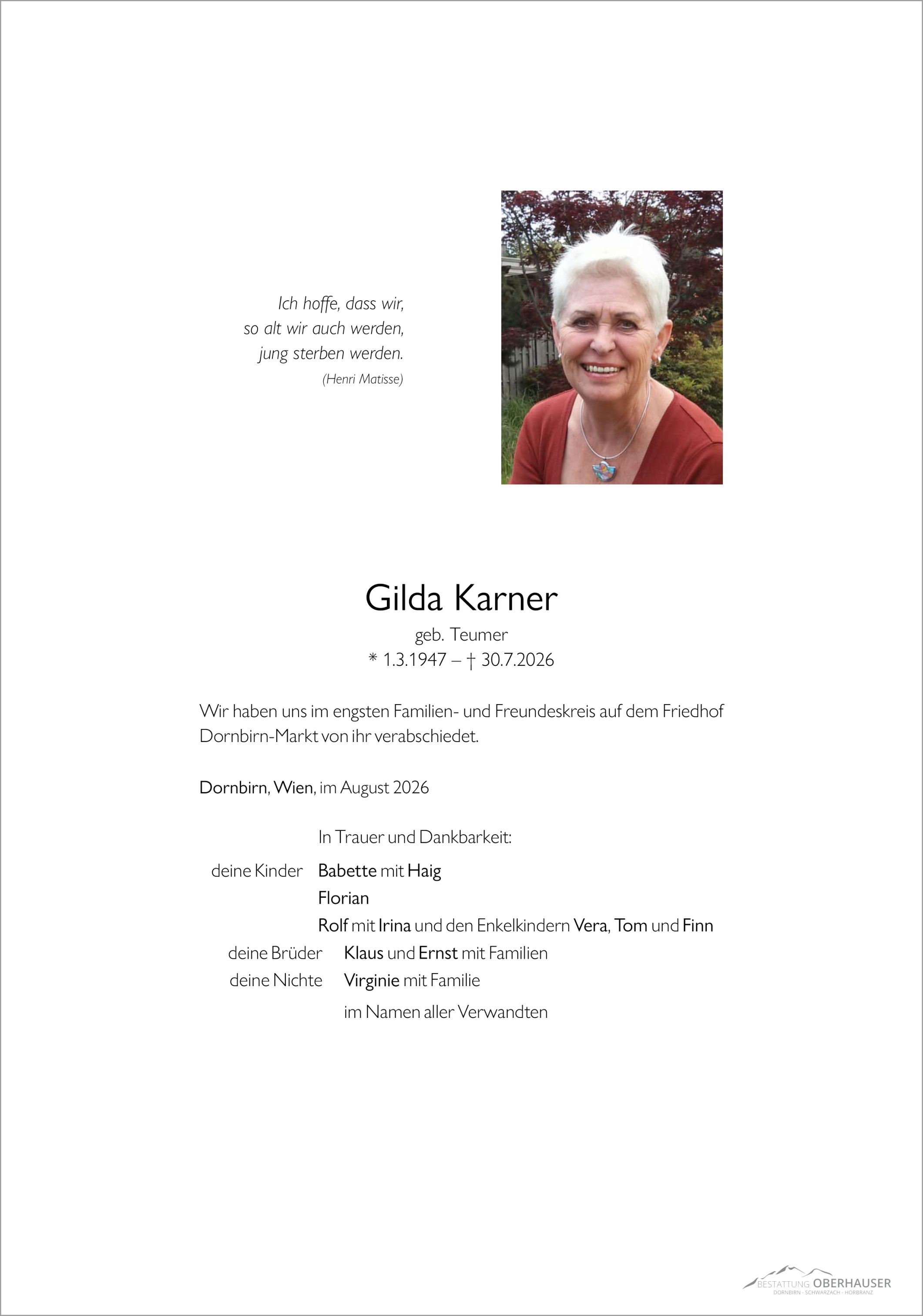 Gilda Karner